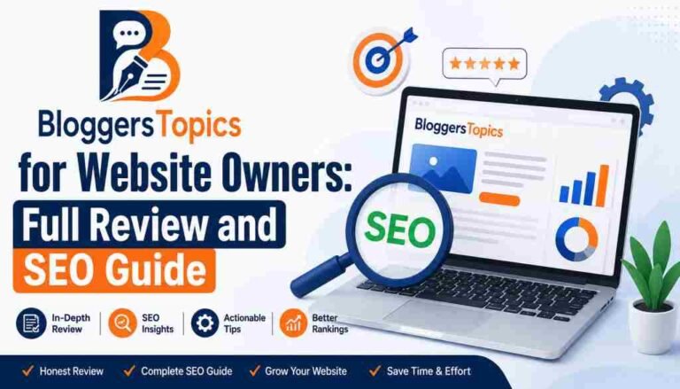BloggersTopics for Website owner